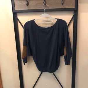 Forever 21 elbow patch crop (small)